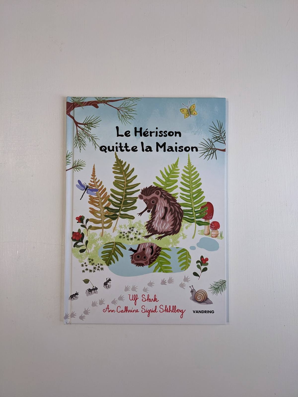 Le hérisson quitte la maison