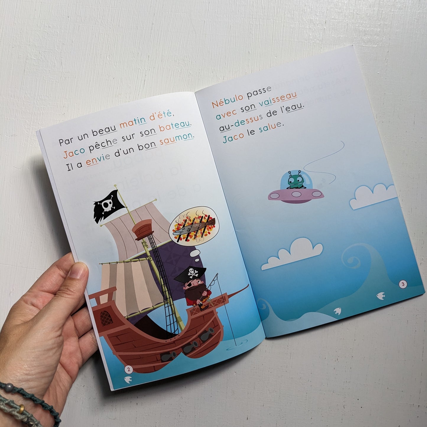 1 syllabe à la fois : Babou la baleine a de la peine
