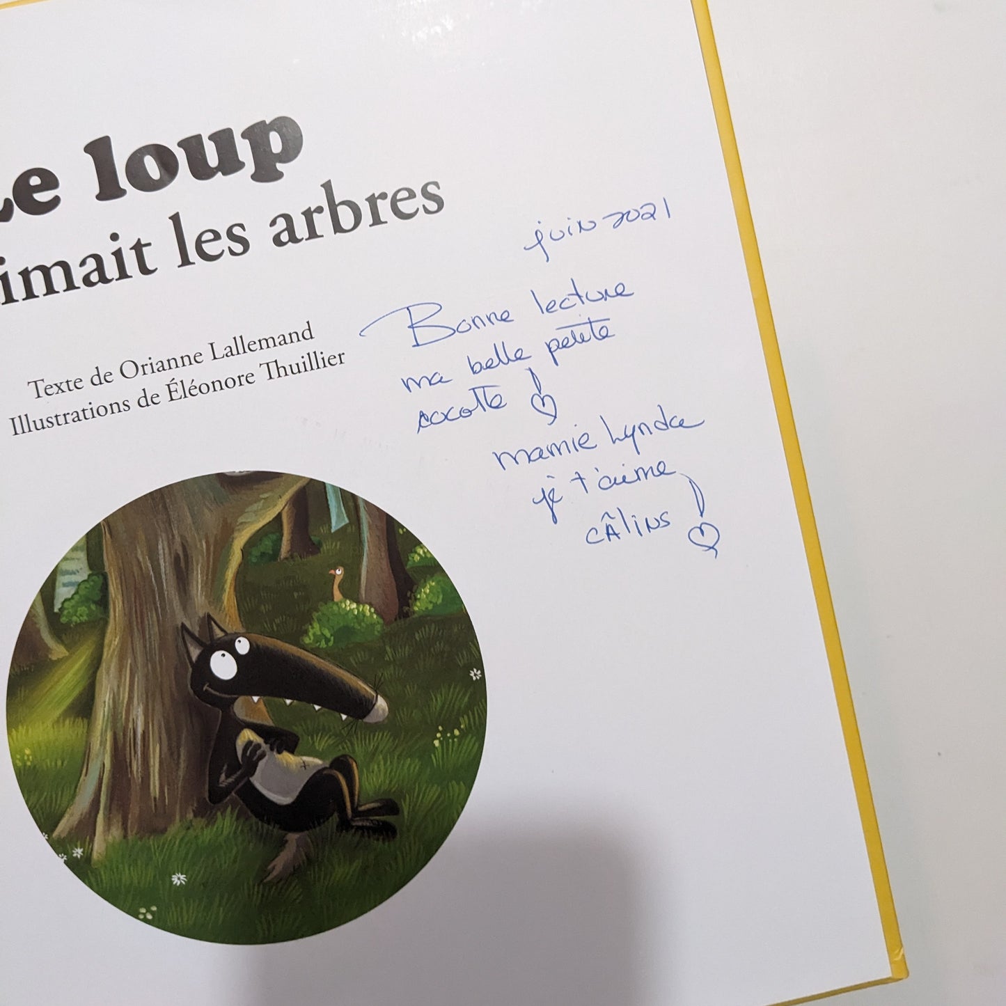 Le loup qui aimait les arbres