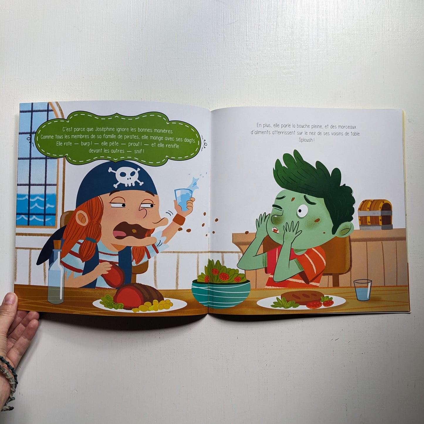 La petite pirate malpolie (J'apprend la politesse)
