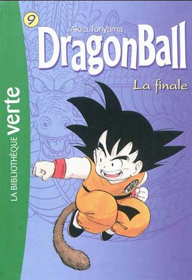 Bibliothèque verte DrangonBall : #9 La finale livre jeunesse, librairie jeunesse, le zèbre à pois