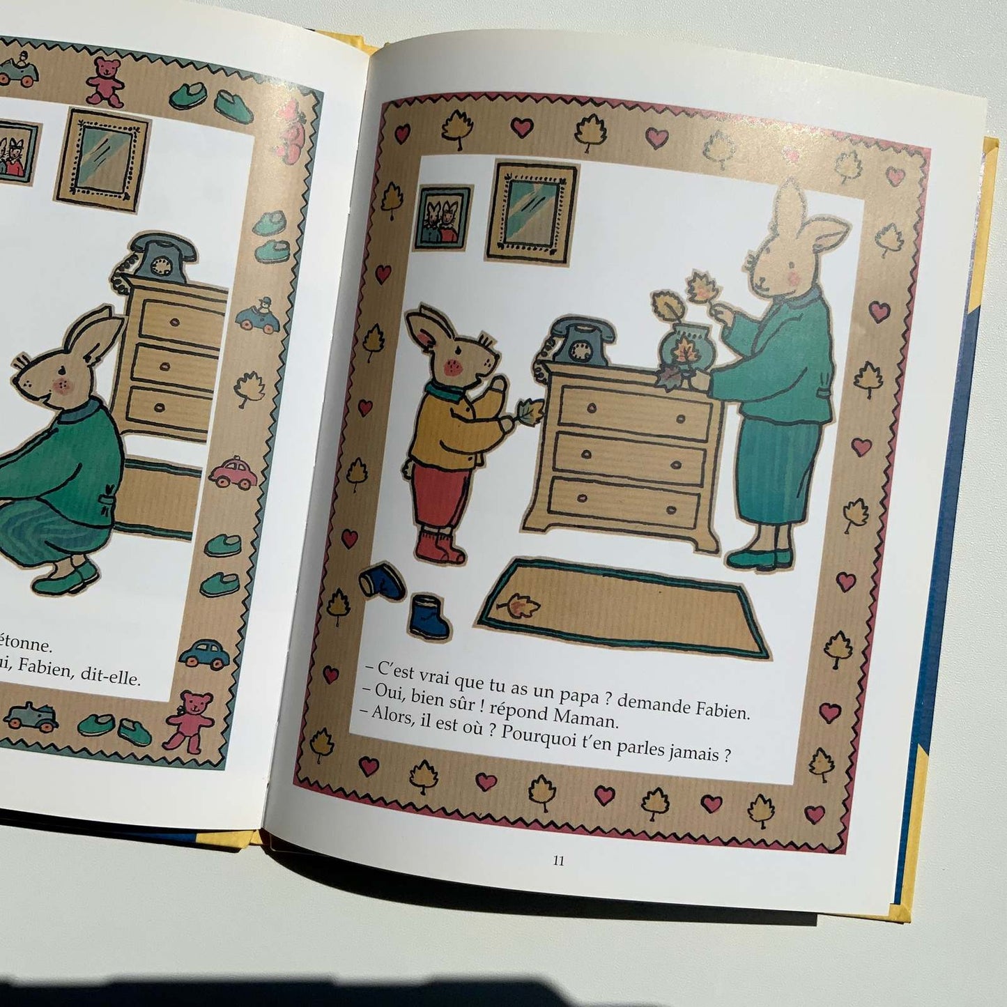 Le grand-père de Fabien livre jeunesse, librairie jeunesse, le zèbre à pois