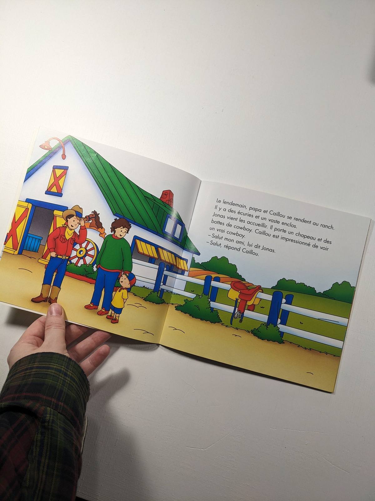 Caillou le cowboy