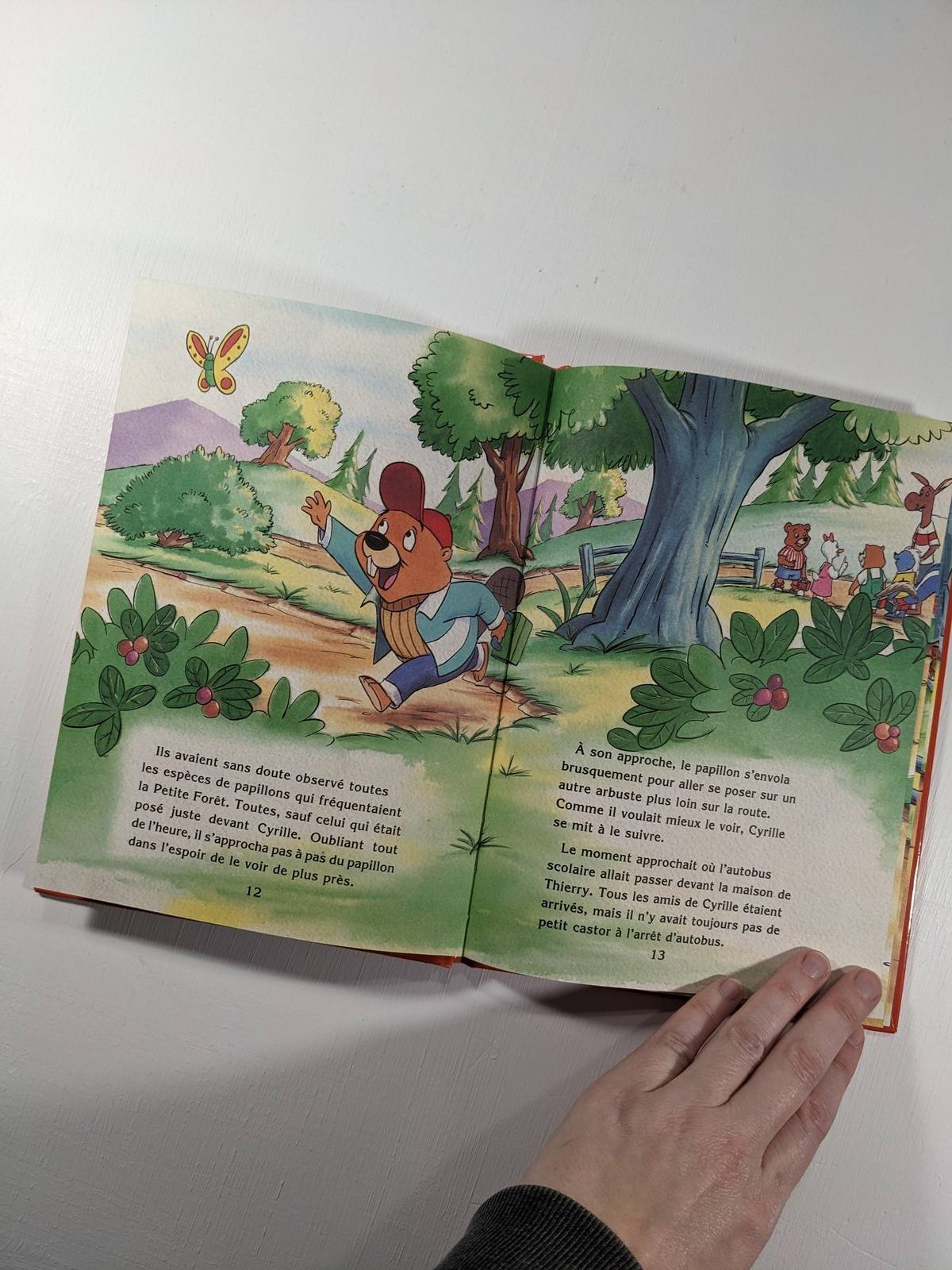 Les aventures de Cyrille Castor : Cyrille est en retard à l'école