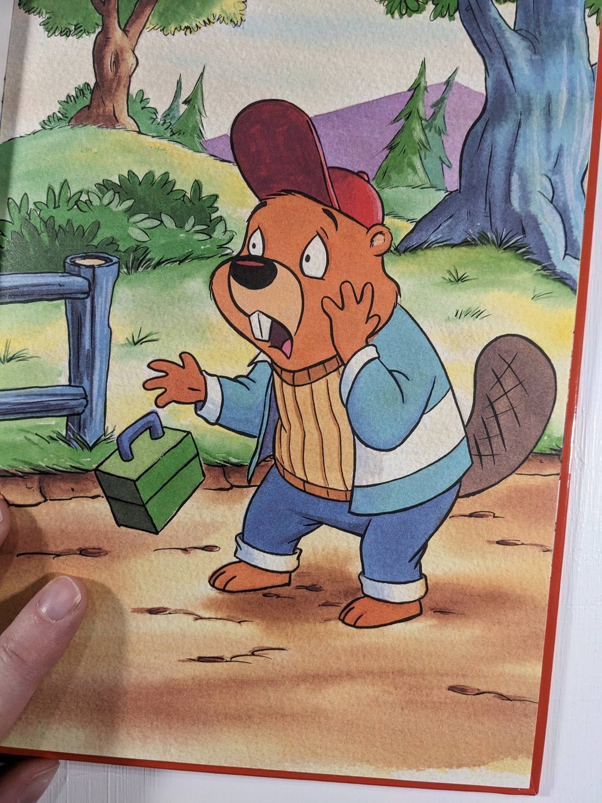 Les aventures de Cyrille Castor : Cyrille est en retard à l'école