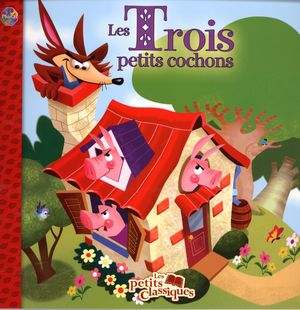 Phidal : Les trois petits cochons livre jeunesse, librairie jeunesse, le zèbre à pois