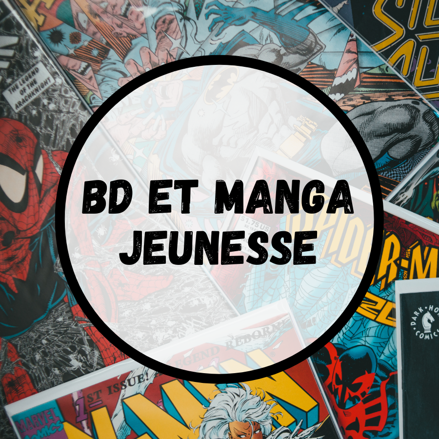 bandes dessinées et manga pour enfant