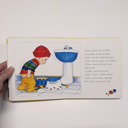 Caillou : le pot