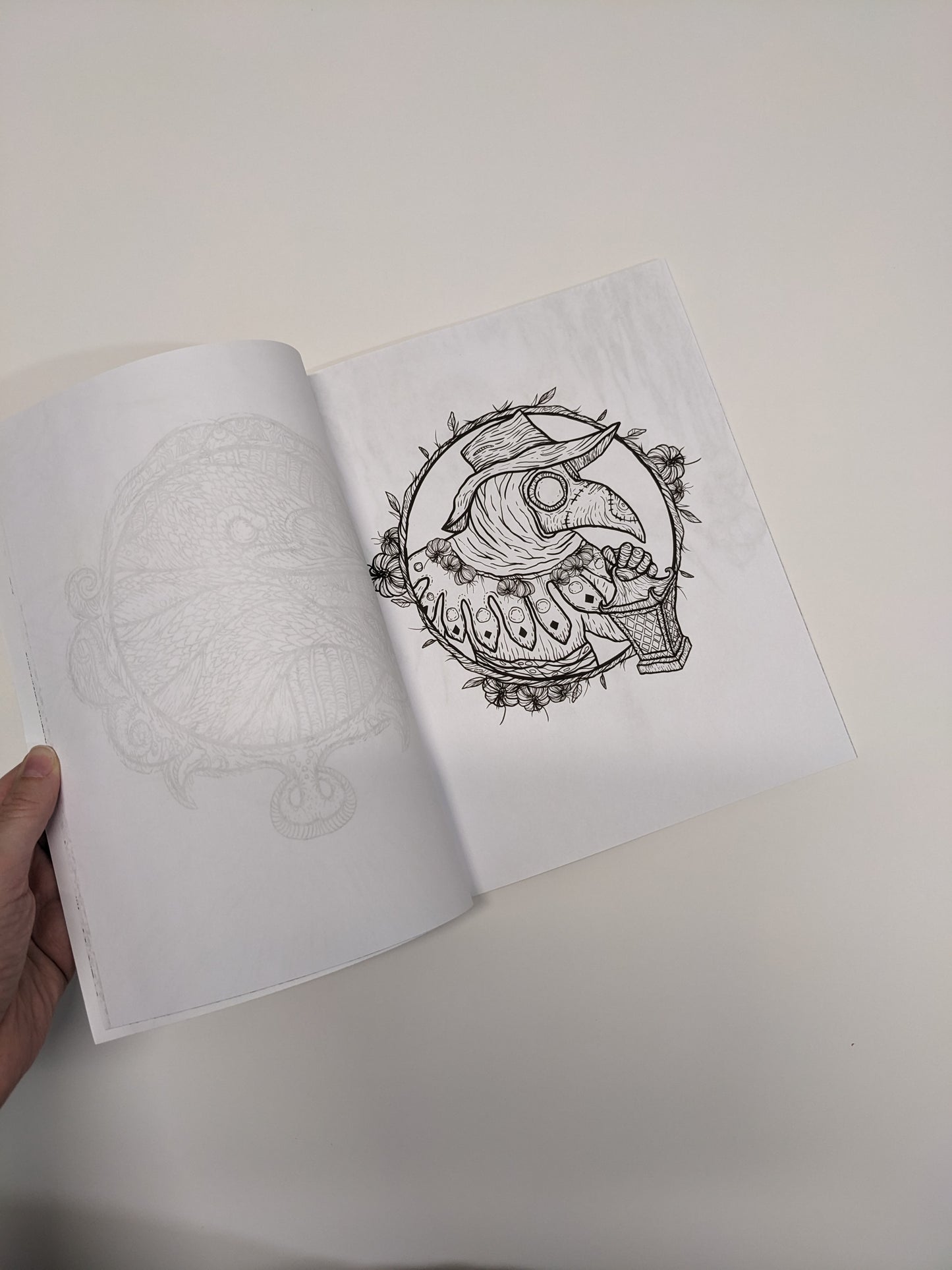 Adult Coloring Book: Horror Land