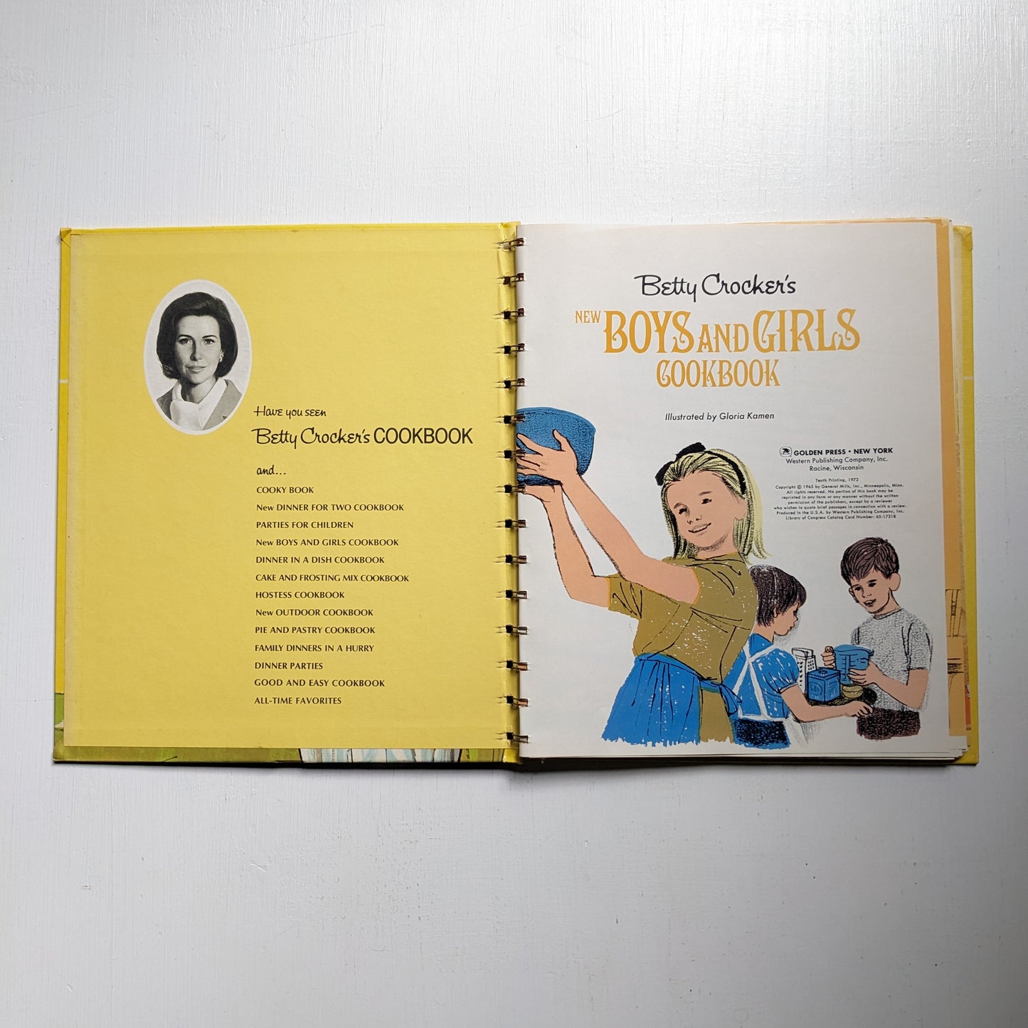 Betty Crocker's new Boys and Girls cookbook (Anglais/English)