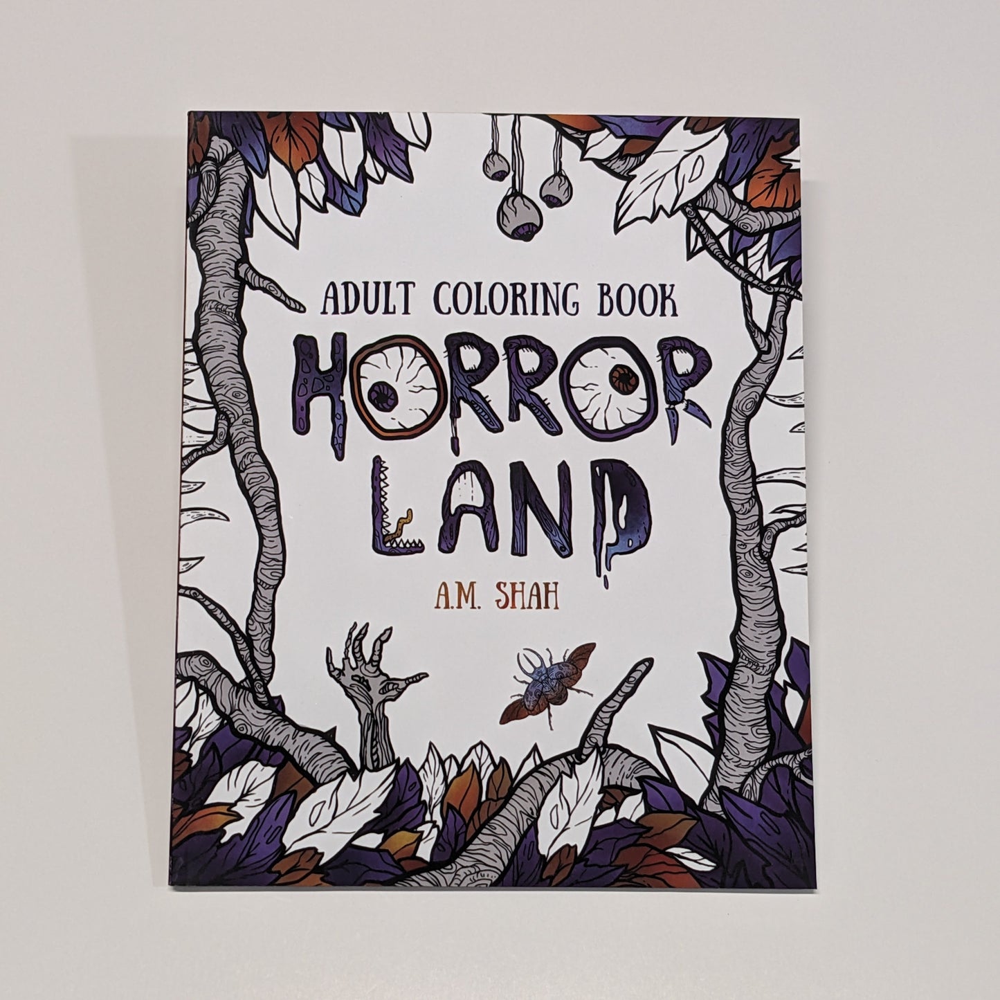 Adult Coloring Book: Horror Land
