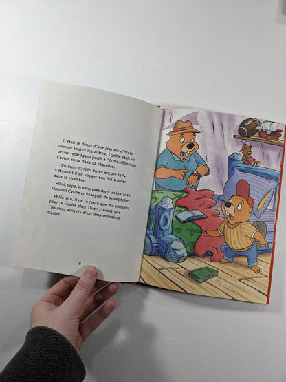 Les aventures de Cyrille Castor : Cyrille est en retard à l'école